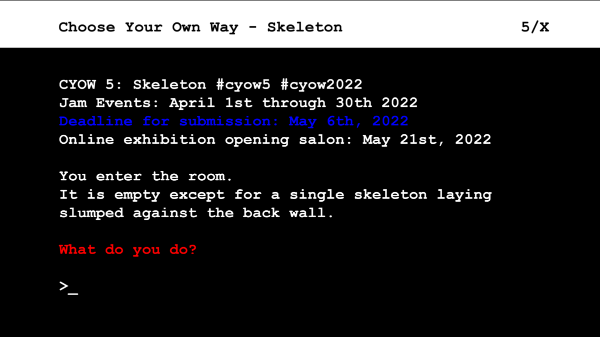 CYOW5 Skeleton Banner